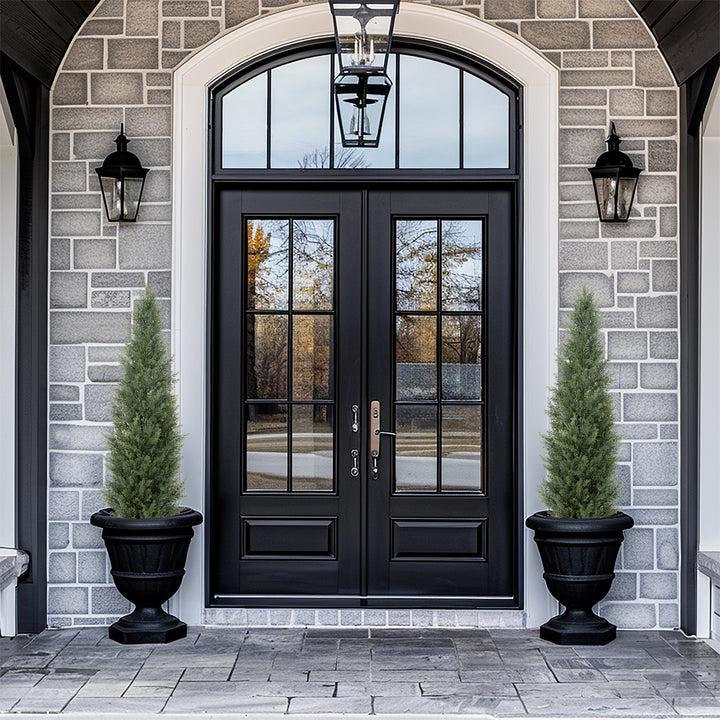 3ft/4ft/5ft UV Resistant Artificial Topiary Trees Outdoor, 60in Faux Cedar Tree with Full & Realistic Leaves, Fake Cypress Tree for Front Door Proch Patio Deck Balcony Yard Decor